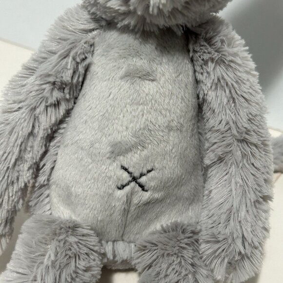 Happy Horse Mouse Mindy NO 1 Plush Baby Stuffed Animal Toy Gray 12" Baby Shower - Picture 6 of 11